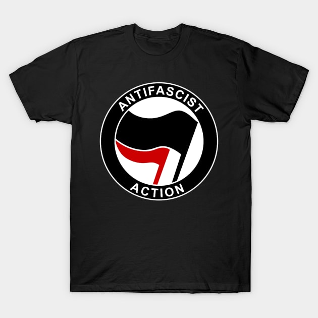 Antifa Logo T-Shirt by JPSkinner